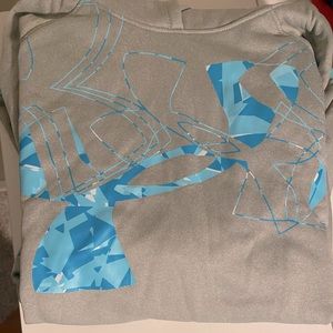 Grey Underarmour Girls Hoodie